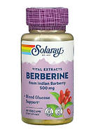 Берберин Berberine Solaray 500 мг 60 капсул