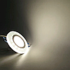 Врізний світильник Feron CD8020 з LED підсвіткою Ø90мм (врізний Ø60мм, глибина 60мм) під змінну лампу MR16 G5.3, фото 7