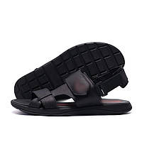 Чоловічі шкіряні сандалі Black Leather
