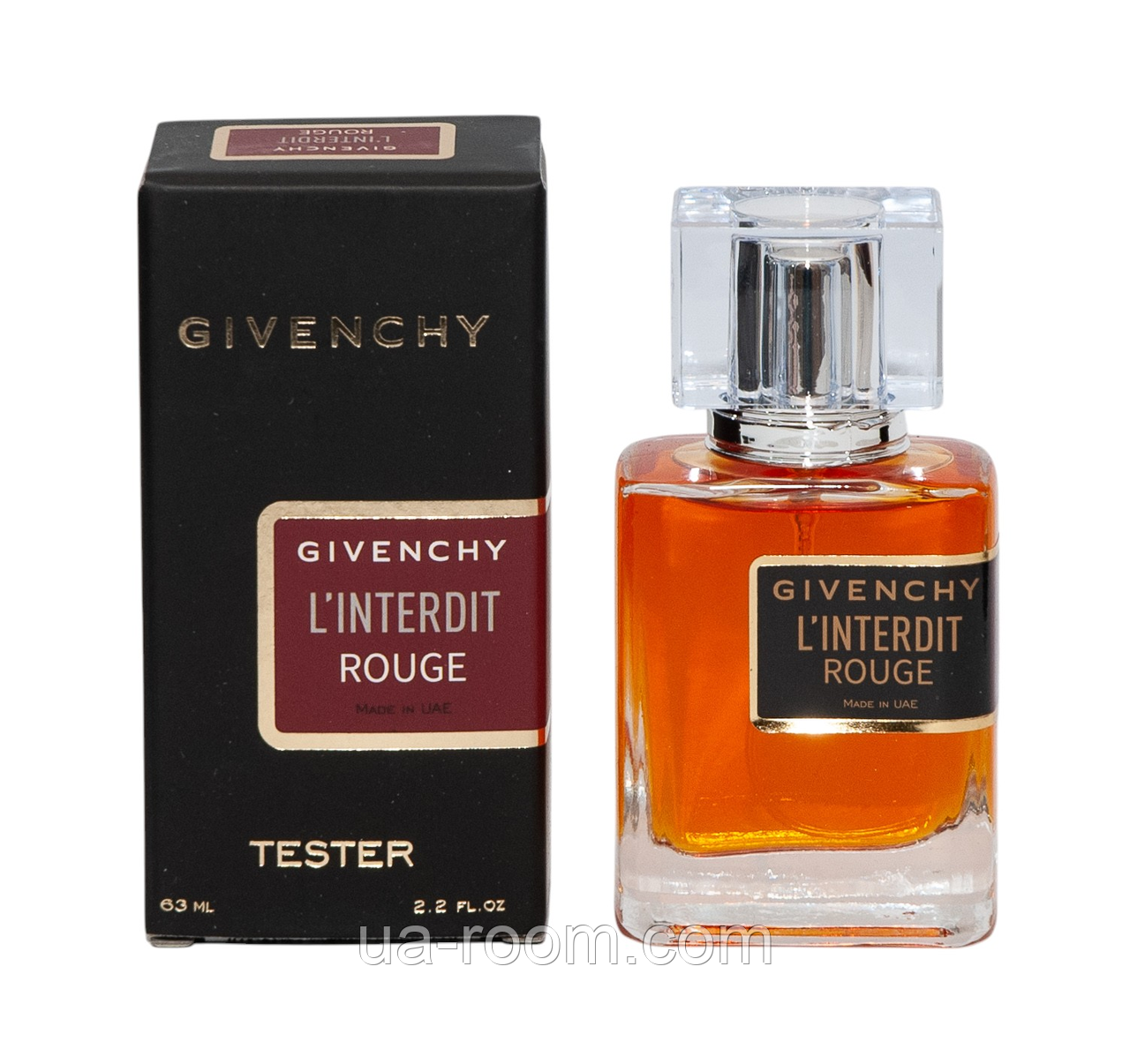 Тестер женский Givenchy L'Interdit Rouge eau de Parfum, 63 мл.