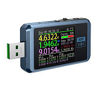 USB тестер Fnirsi FNB48P 4-24V 0–6.5A Bluetooth USB Type-C