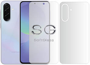 Бронеплівка Samsung A36 5G Комплект: для передньої і задньої панелі поліуретанова SoftGlass