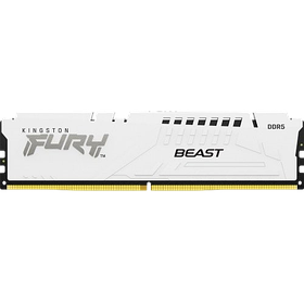 Оперативна пам'ять Kingston Fury 16GB DDR5 5200MHz Beast AM5 White (ex.HyperX) (KF552C36BWE-16)