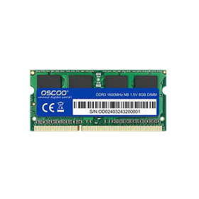Оперативна пам'ять Oscoo 8GB SODIMM DDR3 1600MHz (OSC-N100D3-8GB) Б/В