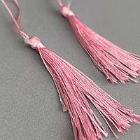 Декоративні китиці для рукоділля 13 см - рожеві