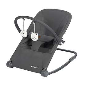 Заколисуючий центр шезлонг Bebe Confort Aster Mineral Graphite Сірий