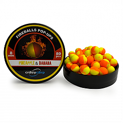 Бойли Pop-ups Crazy Carp Pineapple & Banana Pop-ups 8mm
