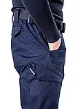 Тактичні штани SMILO cargo blue rip–stop, фото 4