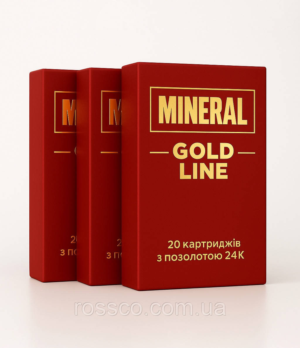 Картриджі для татуажу The mineral Gold Line 25/3,RLLT 1 уп