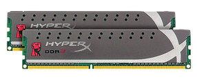 Оперативна пам'ять Kingston 8GB (2x4GB) DDR3 1600MHz HyperX (KHX1600C9D3P1K2/8G) Б/В