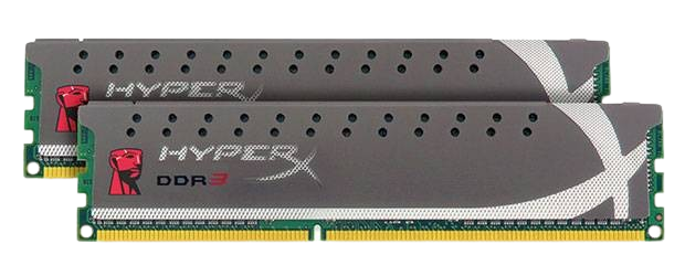 Оперативна пам'ять Kingston 8GB (2x4GB) DDR3 1600MHz HyperX (KHX1600C9D3P1K2/8G) Б/В, фото 1