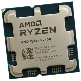 Процесор AMD Ryzen 5 7400F Socket AM5 OEM (100-000001845)
