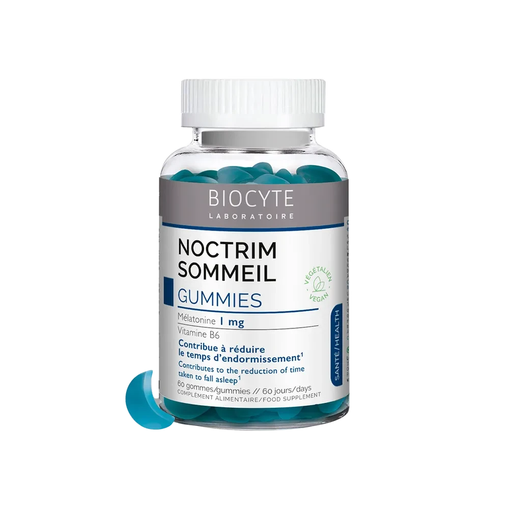 Biocyte Noctrim Sommeil жувальні цукерки Покращує якість сну, допомагає заснути, 60 цукерок