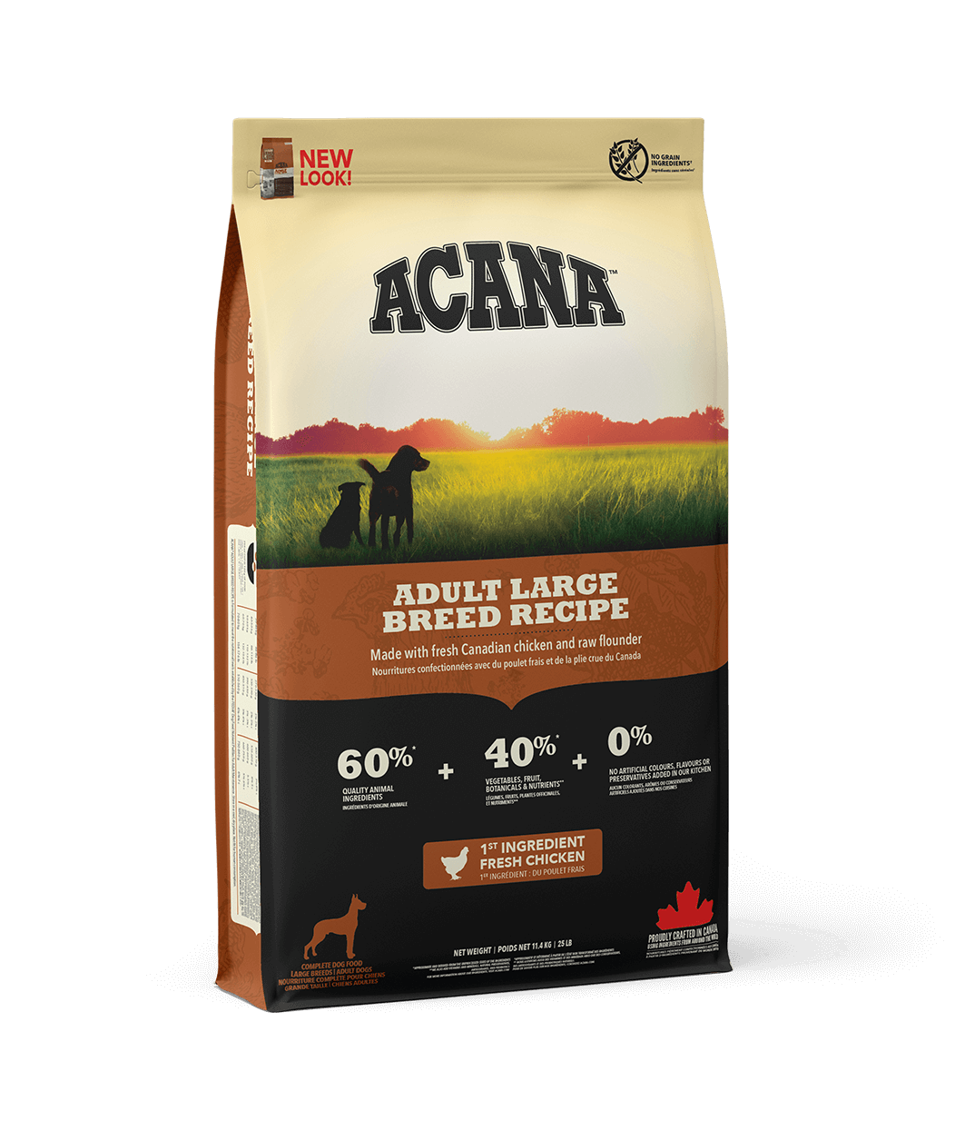 Сухий корм для собак ACANA Adult Large Breed Recipe для дорослих собак великих порід 11.4 кг (a52111), фото 1