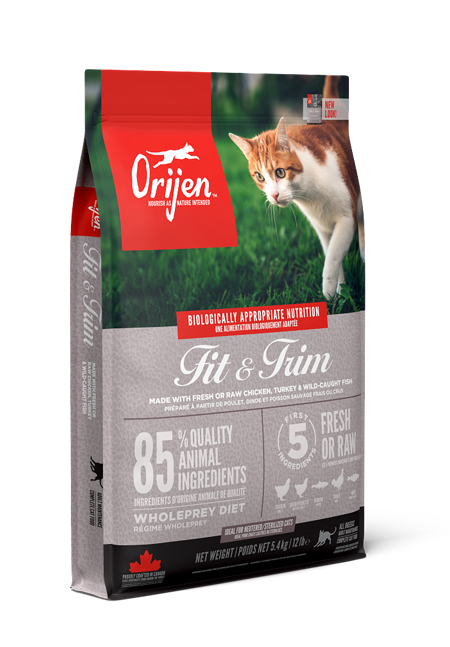 Orijen Cat Fit & Trim Сухий корм для котів 5.4 кг (o28454), фото 1