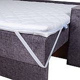 Матрац топер-футон 6см 120*200 Memory 4Х серія Standart (трикотажний чохол), фото 4
