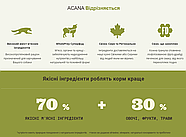 Сухий Корм для собак ACANA Grasslands Dog для всіх порід та стадій життя 11.4кг (a54211), фото 5
