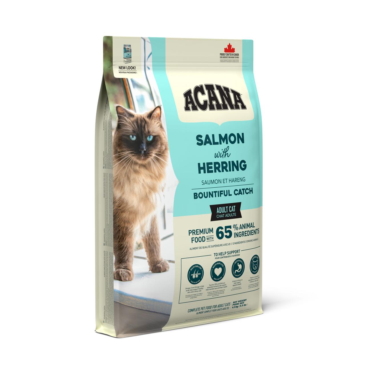 Сухий Корм для котів Acana Bountiful Catch Cat Баунтіфул Кетч Кет 1.8кг (a71443), фото 1