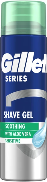 Гель для гоління Gillette Series Sensitive Skin Для чутливої шкіри 200 мл