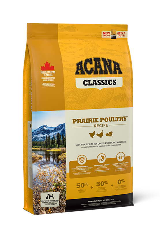 Сухий корм для собак ACANA Prairie Poultry для всіх порід та стадій життя 9.7 кг (a56011), фото 1