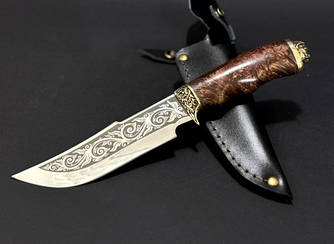 Ніж кухонний мисливський для подарунку "Козацька слава" | Подарунок справжньому чоловіку