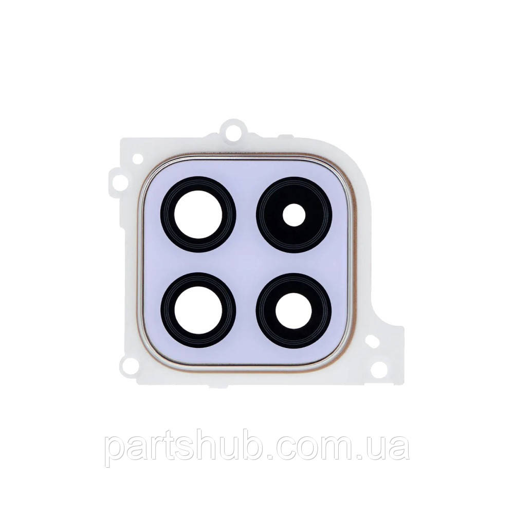 Скло камери Samsung Galaxy A22 5G A226B (фіолетове в рамці), фото 1