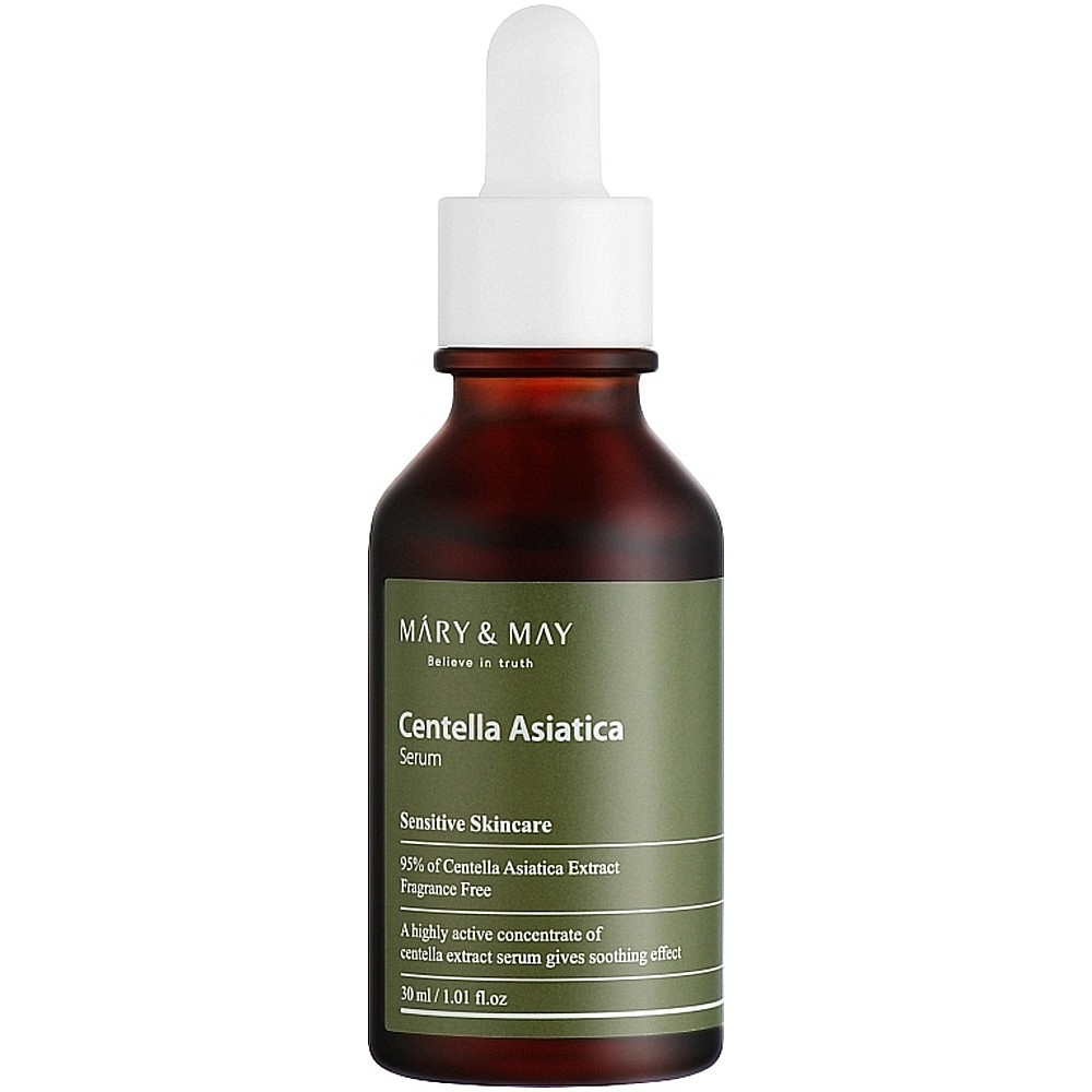 Сироватка заспокійлива для чутливої шкіри Mary & May Centella Asiatica Serum 30ml