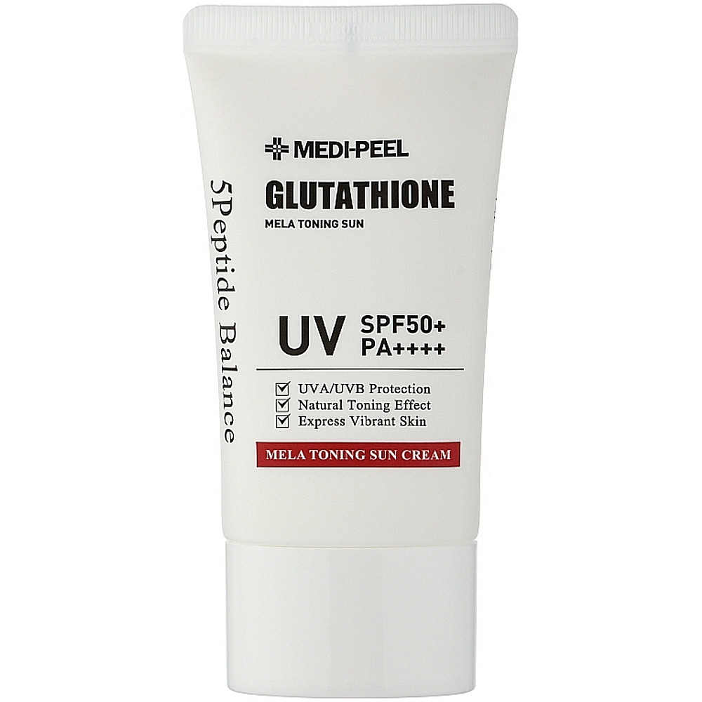 Відбілюючий сонцезахисний крем Medi-Peel Bio-Intense Glutathione Mela Toning Sun Cream SPF 50+ PA++++ 50ml