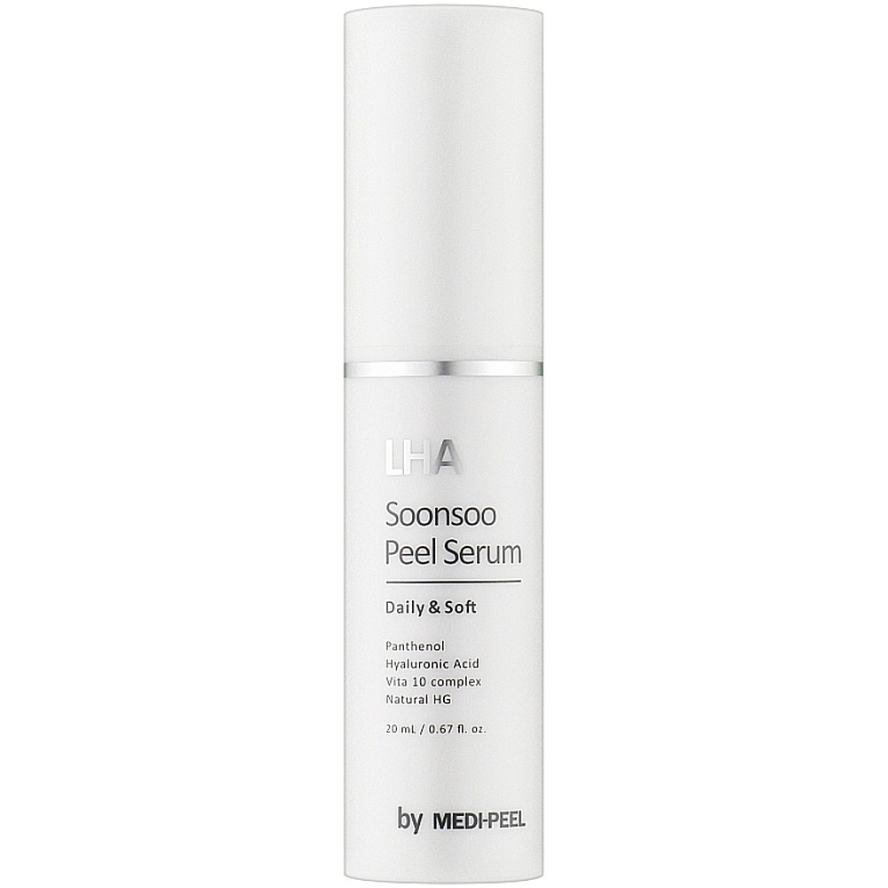 Гіпоалергенна сироватка-пілінг з ліпогідроксикислотою Medi-Peel LHA Soonsoo Peel Serum 20ml
