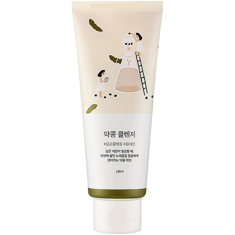 Пінка для глибокого очищення шкіри Round Lab Soybean Cleanser, 150ml
