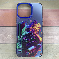 Чохол для Apple iPhone 16 Pro протиударний бампер із яскравим принтом. TPU+PC So Cool. Геймер / PlayStation