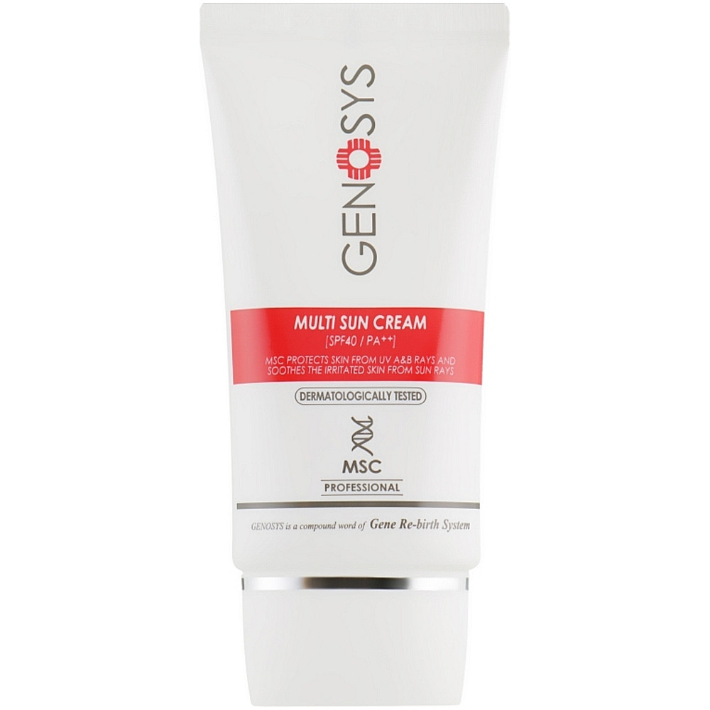 Сонцезахисний крем SPF40 Genosys Multi Sun Cream SPF40 40g