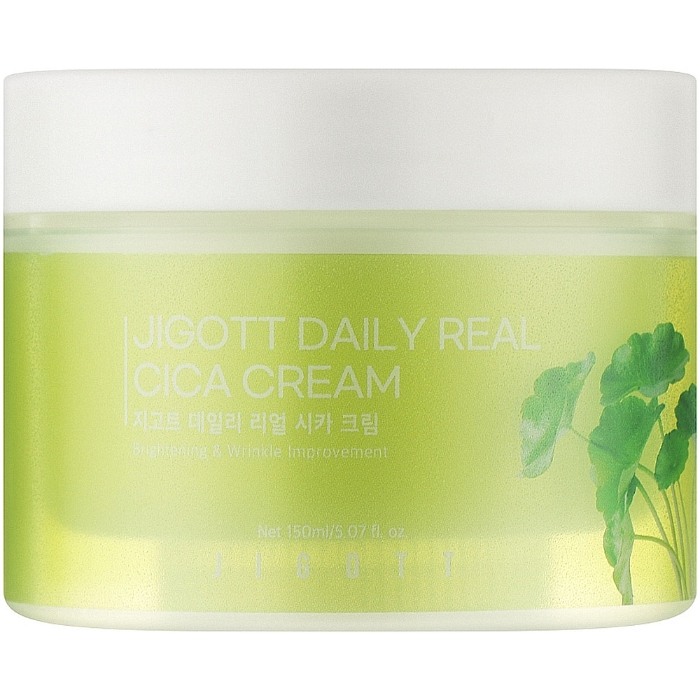 Крем для чутливої шкіри Jigott Daily Real Cica Cream 150ml