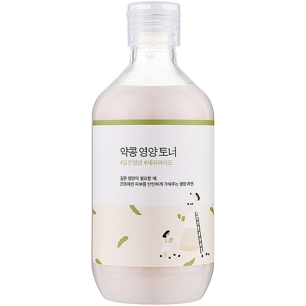 Поживний тонер з екстрактом чорних соєвих бобів Round Lab Soybean Nourishing Toner 300ml