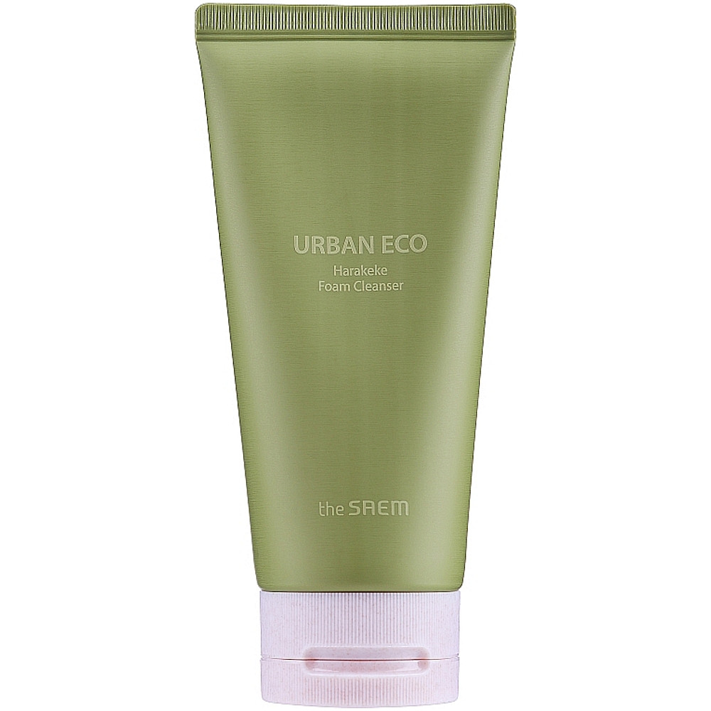Зволожуюча піна для вмивання з екстрактом льону The Saem Urban Eco Harakeke Foam Cleanser 150ml