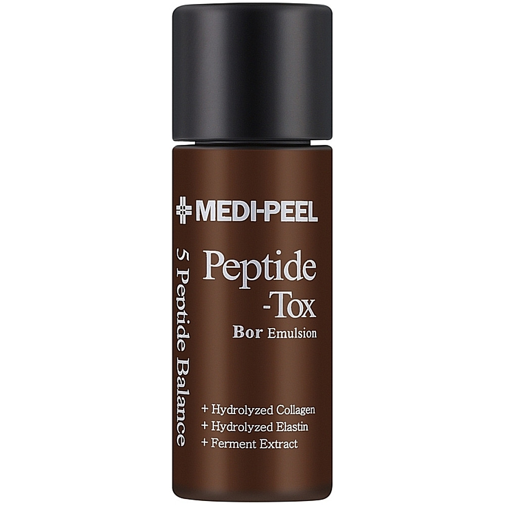 Емульсія антивікова на основі пептидів, 30мл мініверсія MEDI PEEL PEPTIDE TOX-BOR EMULSION 30ml