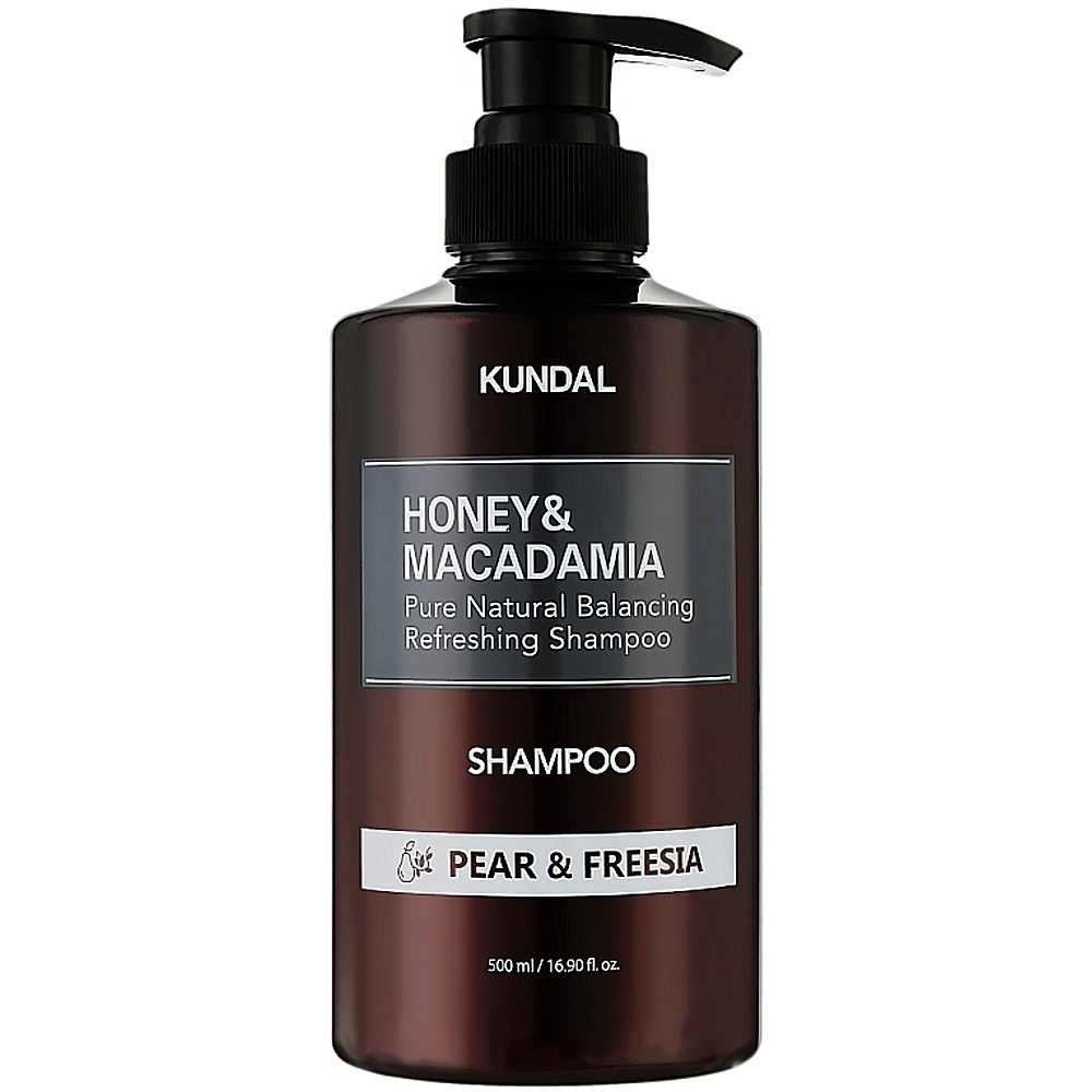Відновлюючий шампунь KUNDAL Honey & Macadamia Nature Shampoo Pear & Freesia 500ml