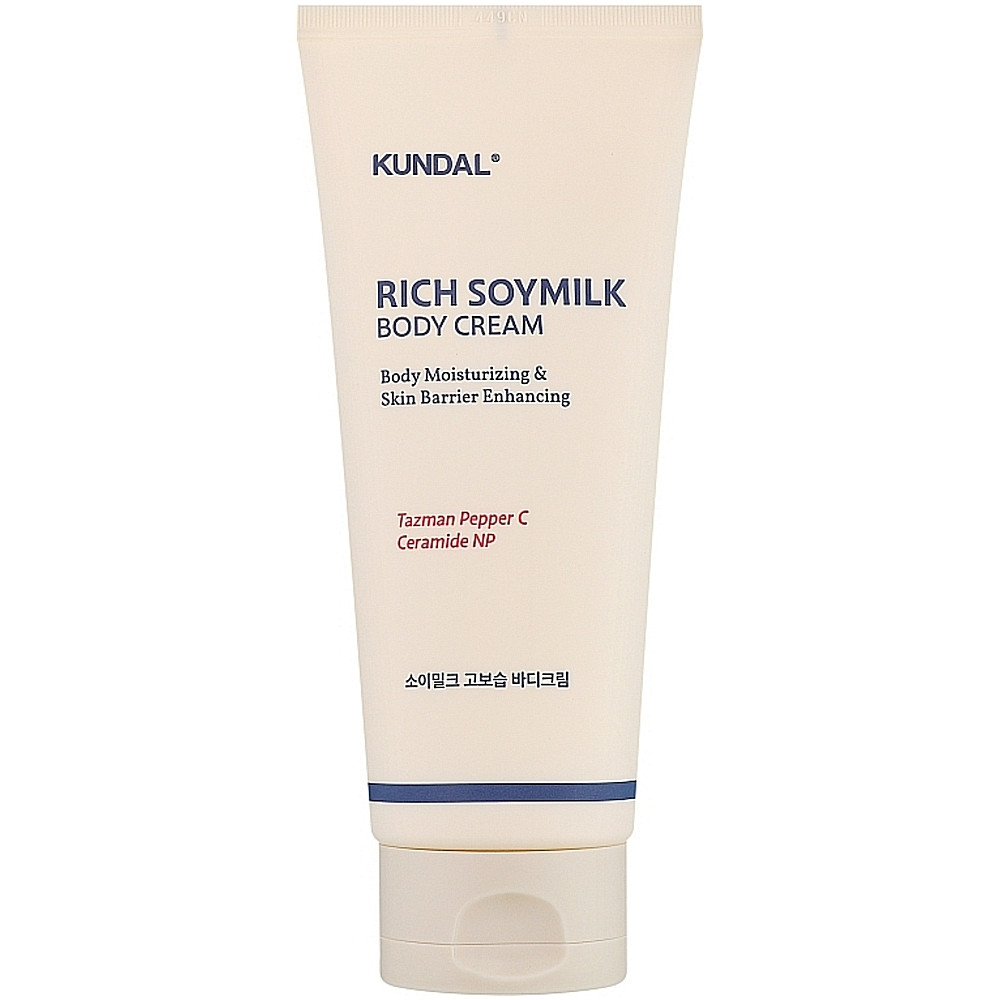 Крем для тіла з керамідами, 200 мл KUNDAL Rich Soymilk Body Cream 200ml