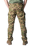 Тактичні штани SMILO cargo rip stop хижак Нацгвардія, фото 3