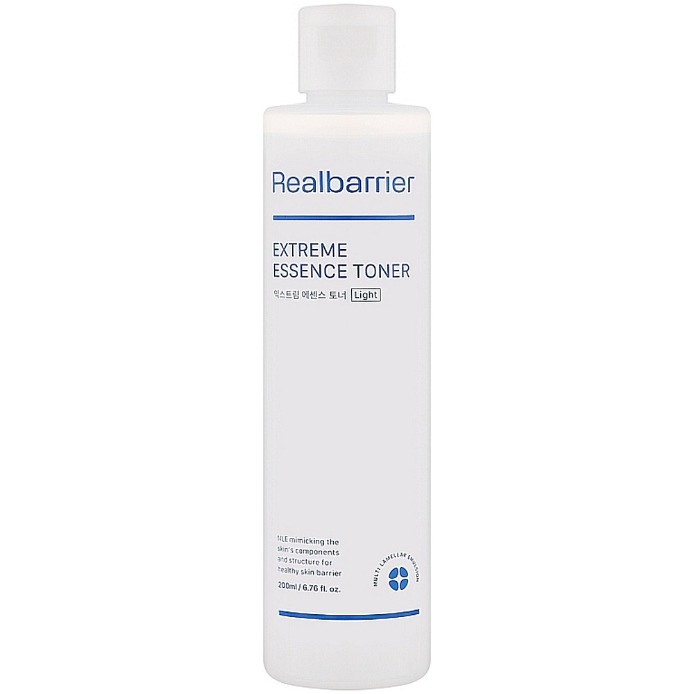 Легкий відновлюючий тонер-есенція з керамідами 200ml REAL BARRIER Extreme Essence Toner Light 200ml, фото 1