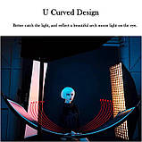 Вигнутий рефлектор Profi-light 4 в 1 відбивач для портретного знімання (110 см x 50 см), фото 5