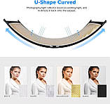 Вигнутий рефлектор Profi-light 4 в 1 відбивач для портретного знімання (110 см x 50 см), фото 9