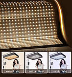 Портативний гнучкий LED прожектор для фотостудії 60х60 см.Profi-light JB-150Bi 3200K-5600K, фото 4