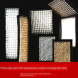 Портативний гнучкий LED прожектор для фотостудії 60х60 см.Profi-light JB-150Bi 3200K-5600K, фото 5