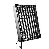 Портативний гнучкий LED прожектор для фотостудії 60х60 см.Profi-light JB-150Bi 3200K-5600K, фото 7