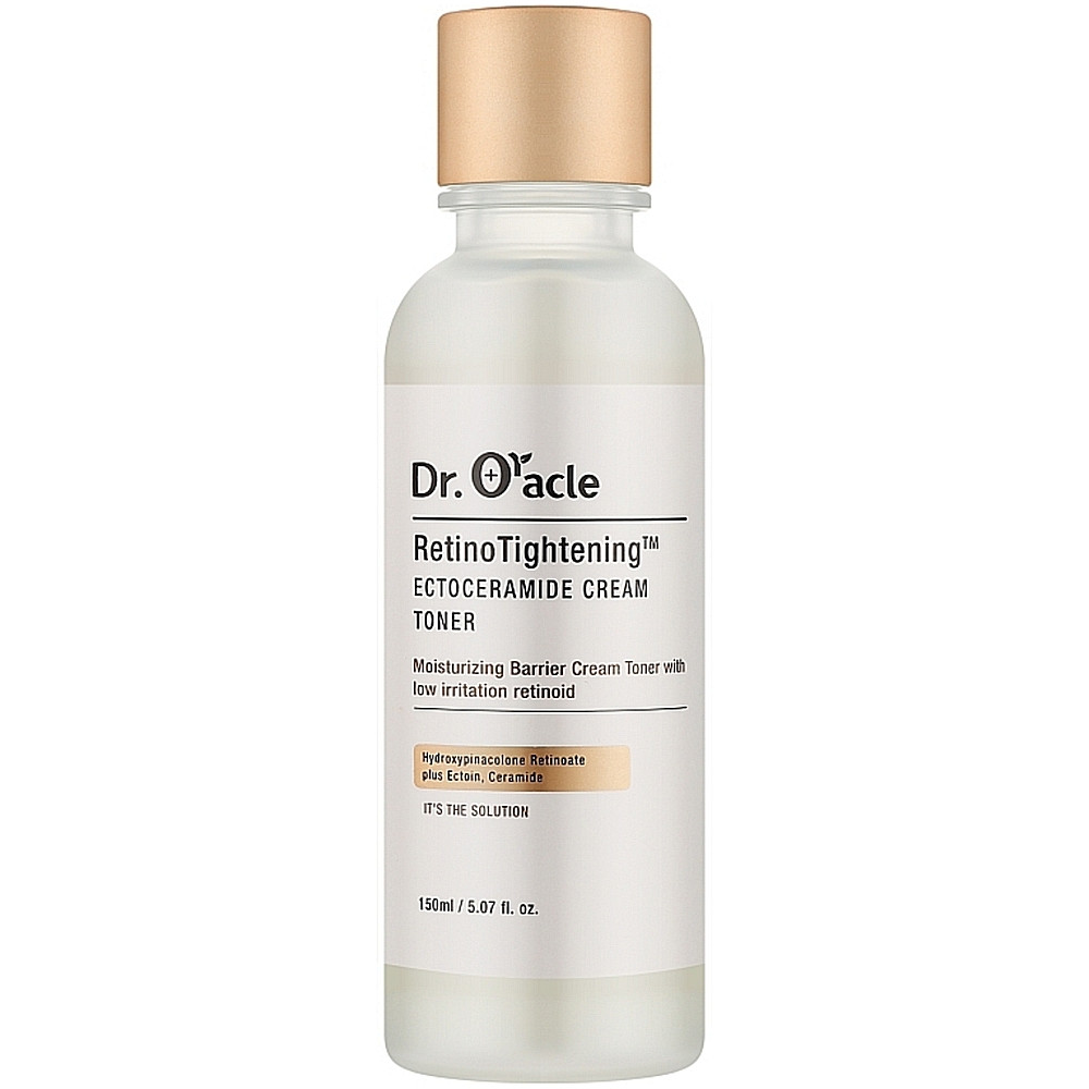 Кремовий тонер для обличчя з ретинолом 150ml Dr.Oracle Retino Tightening Ectoceramide Cream Toner 150ml, фото 1