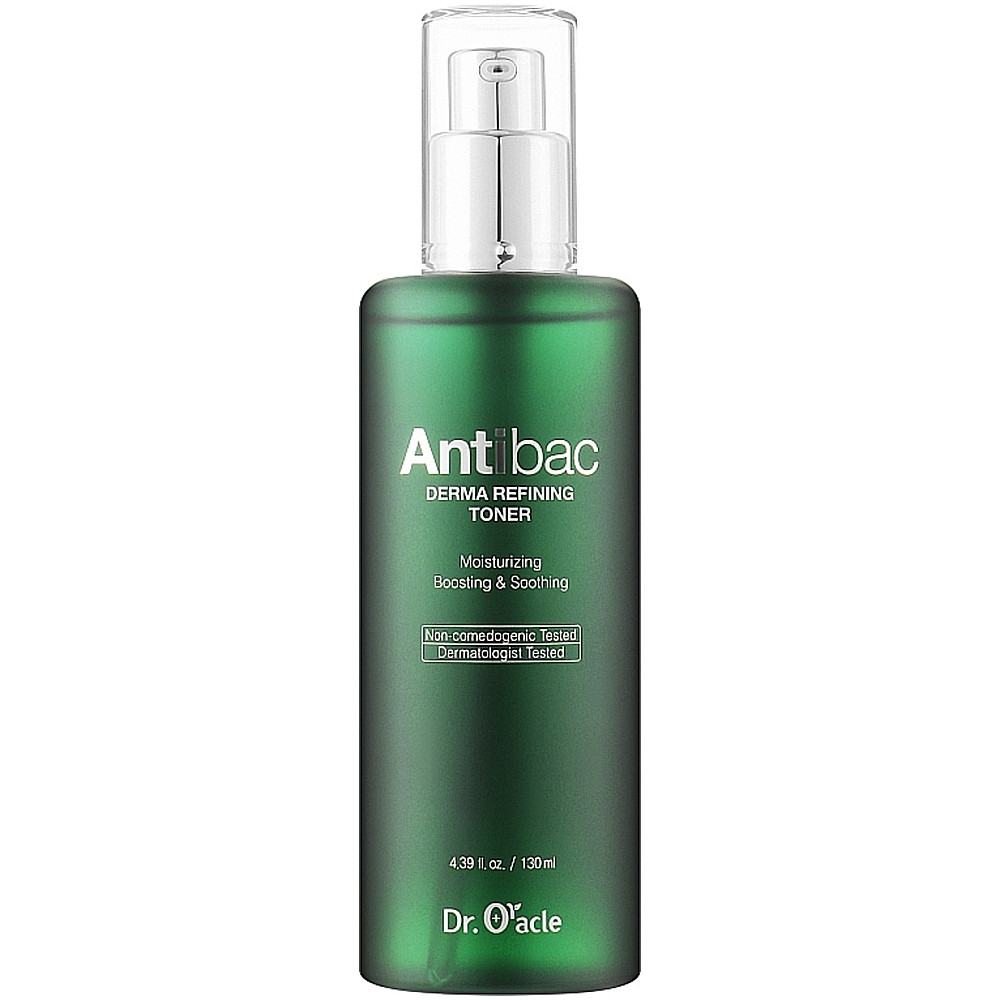 Тонер для обличчя антибактеріальний для шкіри з акне 130ml Dr.Oracle Antibac Derma Refining Toner 130ml, фото 1