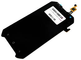 Дисплей (екран) Blackview BV6000 з тачскріном (чорний оригінал Китай)