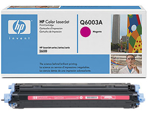 Заправка картриджа HP Color LaserJet 1600/ 2600/ 2605 series, CLJ CM1015/ CM1017 Magenta (Q6003A)