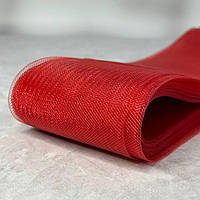 Регілін (кринолін) 80мм (8 см) червоний (моток-18м)